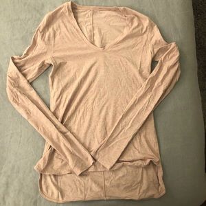 Pink lulu Lemon shirt